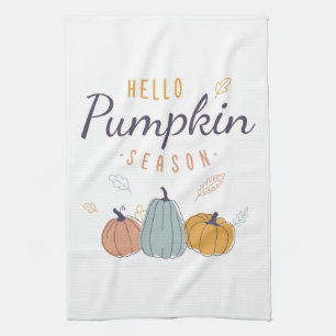 Linge De Cuisine Saison Citrouille Hello