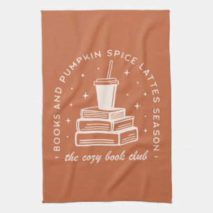 Linge De Cuisine Saison d'épices des livres et des Citrouilles