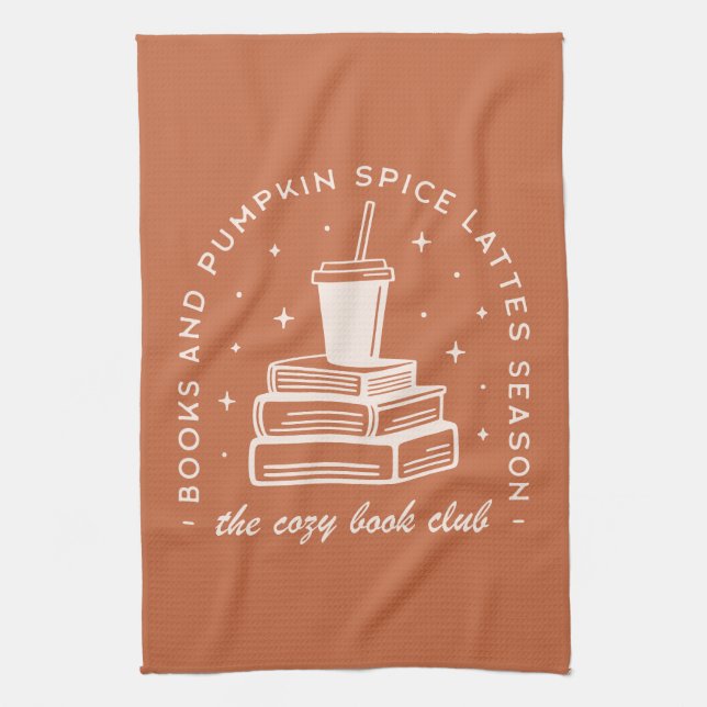 Linge De Cuisine Saison d'épices des livres et des Citrouilles (Vertical)