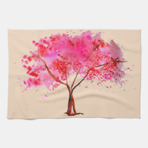 Linge De Cuisine Sakura art japonais de fleurs de cerisier