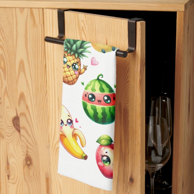 Linge De Cuisine Salade de fruits (Pliage en tiers)