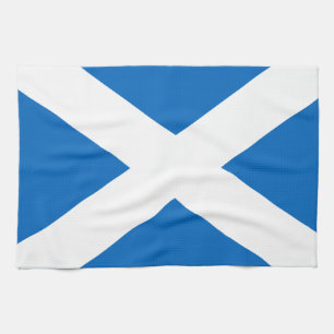 Linge De Cuisine Saltire de l'Ecosse, drapeau écossais (couleur
