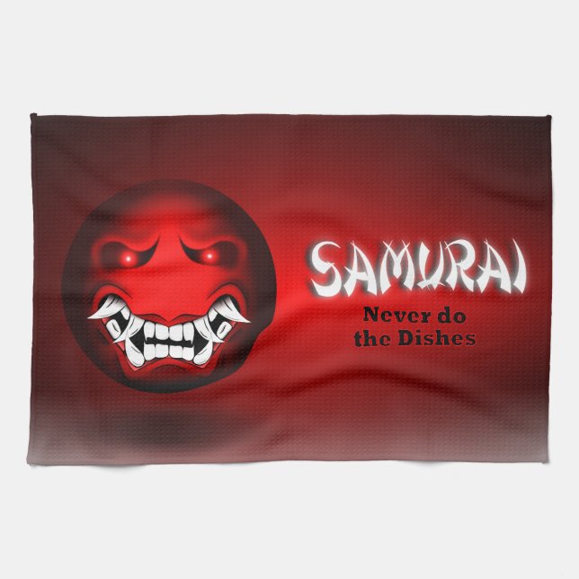Linge De Cuisine Samouraïmoji (Horizontal)