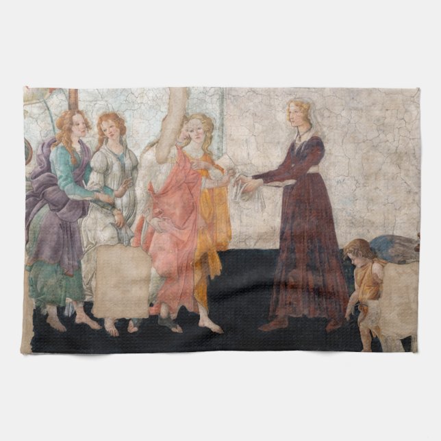 Linge De Cuisine Sandro Botticelli - Vénus et les Trois Grâces (Horizontal)