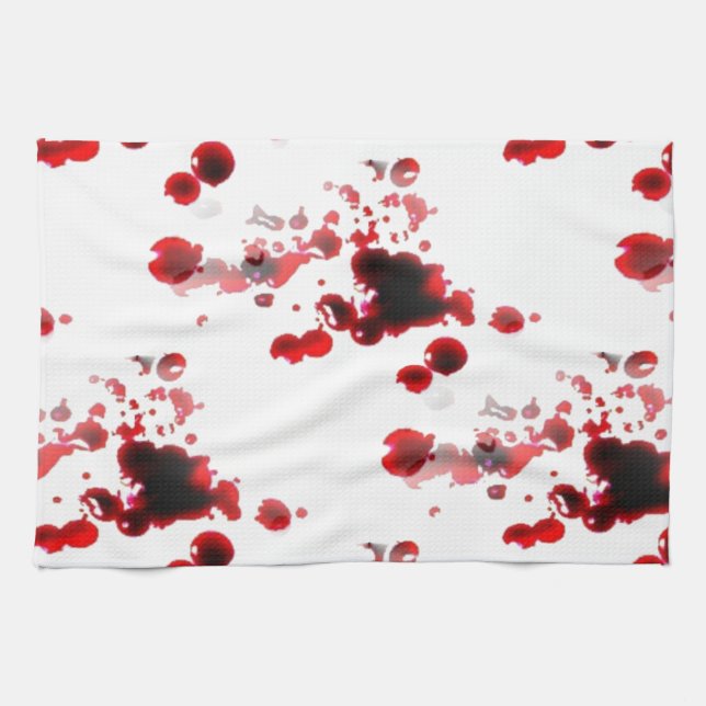 Linge De Cuisine Sanglant (Horizontal)