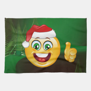 Linge De Cuisine santa claus emojis