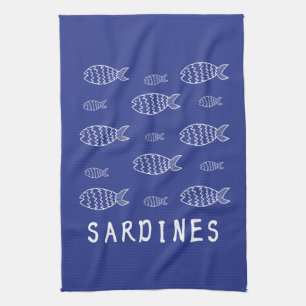 Linge De Cuisine Sardines