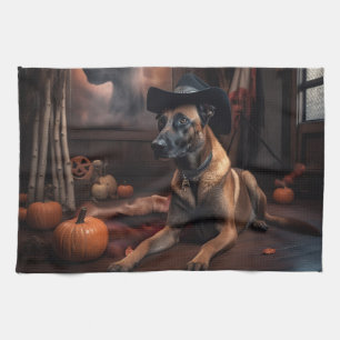 Linge De Cuisine Scandale d'Halloween Citrouille