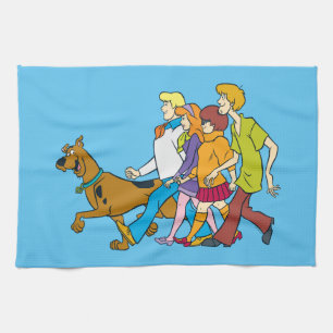 Linge De Cuisine Scooby-Doo   Gang 18 entier Mystery Inc