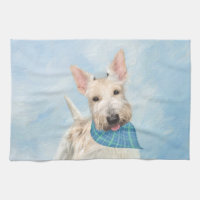 Scottish Terrier Wheaten Dog Painting Art original