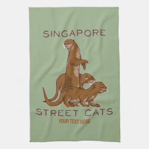 Linge De Cuisine Sea Otter Singapore Street Cats