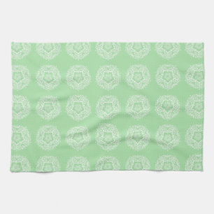 Linge De Cuisine Seafoam Mandala