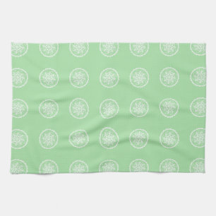Linge De Cuisine Seafoam Mandala