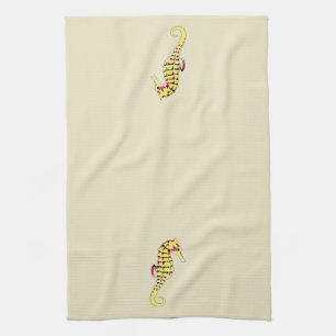 Linge De Cuisine Seahorse