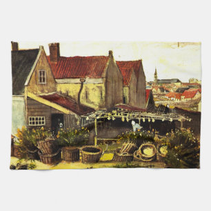 Linge De Cuisine Séchage de harengs par Vincent van Gogh