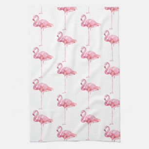 Linge De Cuisine Série Flamant Tendre Design 1