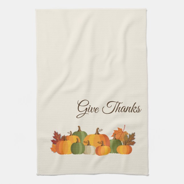 Linge De Cuisine Serviette-Automne de cuisine (Vertical)