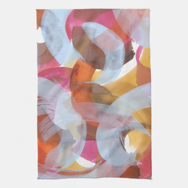 Linge De Cuisine Sherbert I (Vertical)