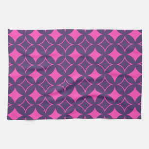 Linge De Cuisine shippo rose et violet