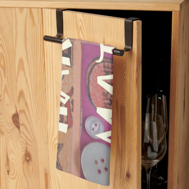 Linge De Cuisine Signe Hakuna Matata - Impression (Pliage en tiers)