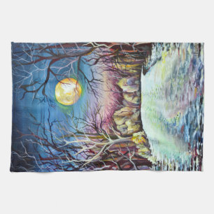 Linge De Cuisine Silent Night Winter