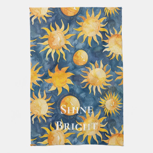 Linge De Cuisine Sky Sun Shine Bright (Vertical)