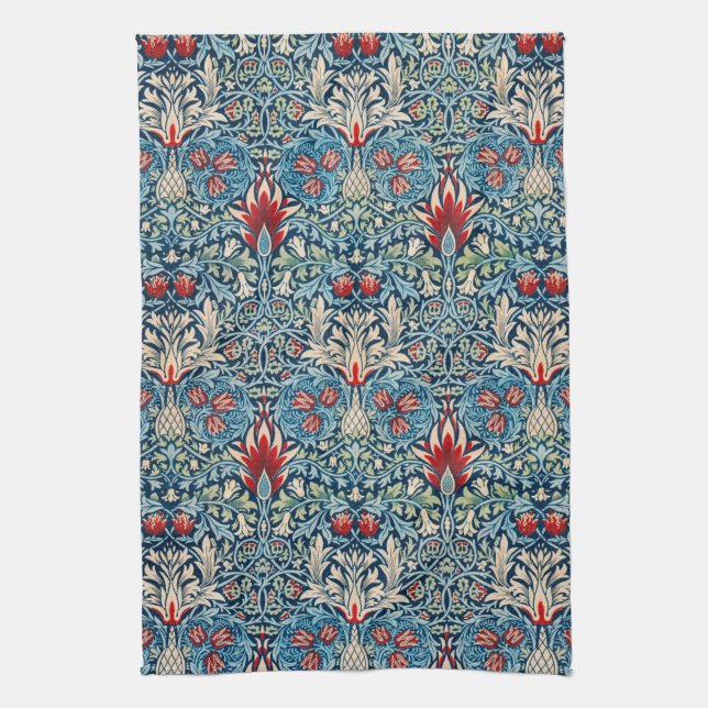 Linge De Cuisine Snakeshead, William Morris (Vertical)