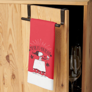 Linge De Cuisine Snoopy et Woodstock - Joyeux et lumineux
