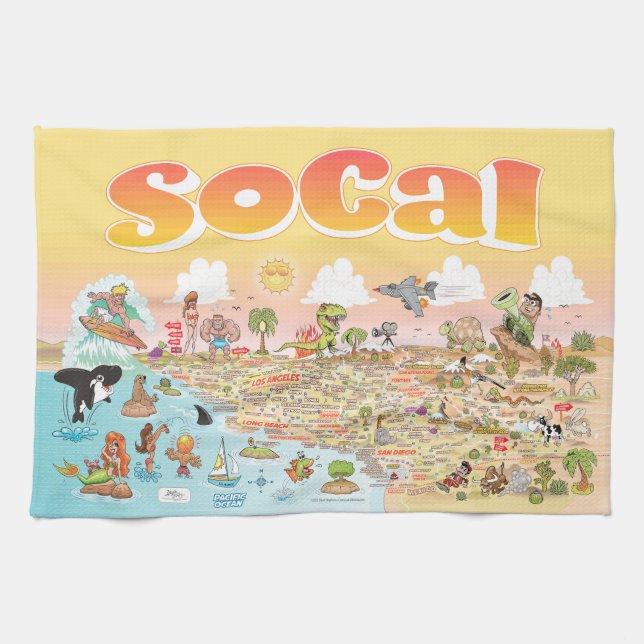 Linge De Cuisine SoCal (Horizontal)