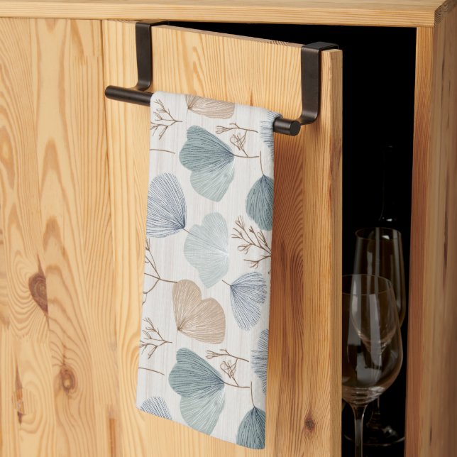 Linge De Cuisine Soft Spring Botanical Kitchen Towels (Pliage en tiers)