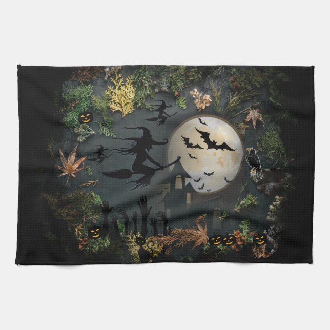 Linge De Cuisine Soirée de Witch (Horizontal)
