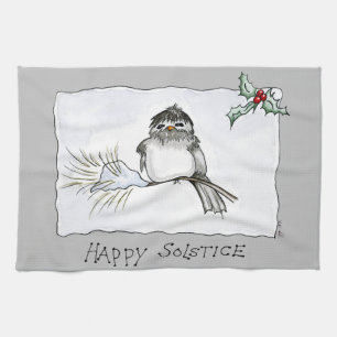 Linge De Cuisine Solstice Chickadee