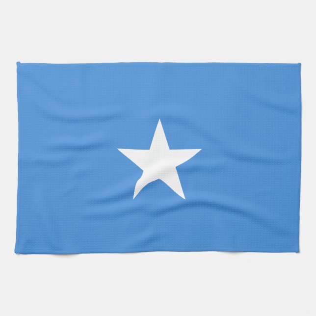 Linge De Cuisine Somalia Flag (Horizontal)