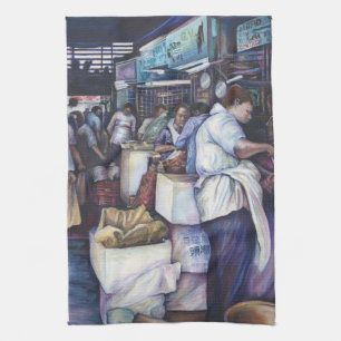 Linge De Cuisine Soupe à la tête de poisson, Singapour
