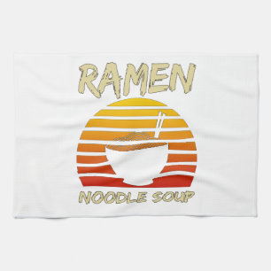 Linge De Cuisine Soupe de nouilles Ramen Kawaii nouilles japonaises