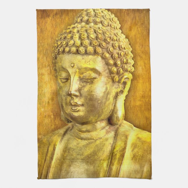 Linge De Cuisine Soyez le Bouddha (Vertical)