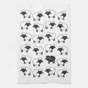 Linge De Cuisine Soyez toujours les moutons noirs de brebis