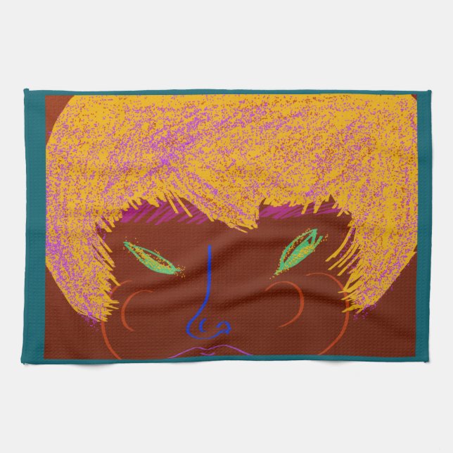 Linge De Cuisine Sparkling Beauty Queen  Kitchen Towel (Horizontal)