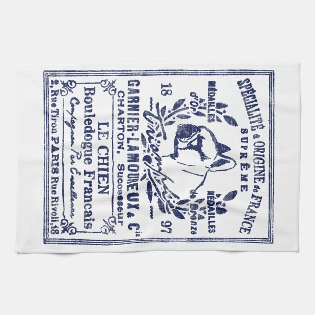 Linge De Cuisine Specialite Origine France (Horizontal)