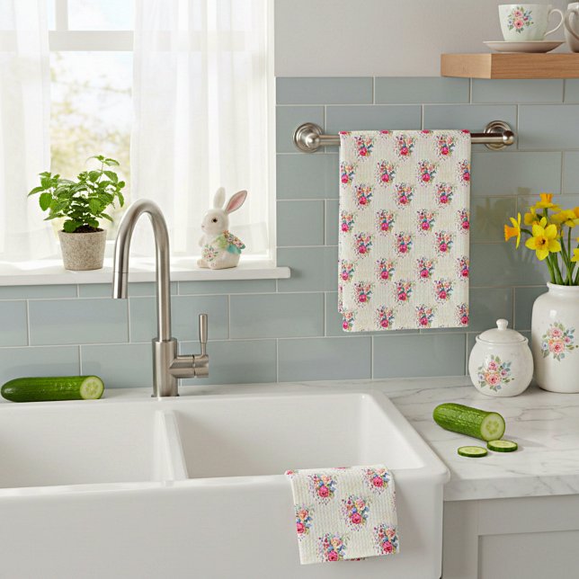 Linge De Cuisine Spring floral  (Créateur téléchargé)