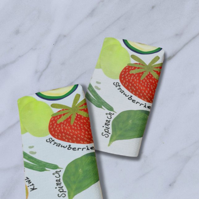 Linge De Cuisine Spring Produce Guide  (Créateur téléchargé)