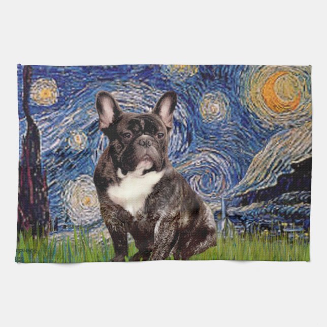Linge De Cuisine Starry Night (Horizontal)