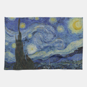 Linge De Cuisine Starry Night Vincent van Gogh Peinture