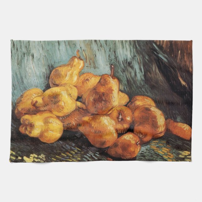 Linge De Cuisine Still Life with Quince Pears de Vincent van Gogh (Horizontal)
