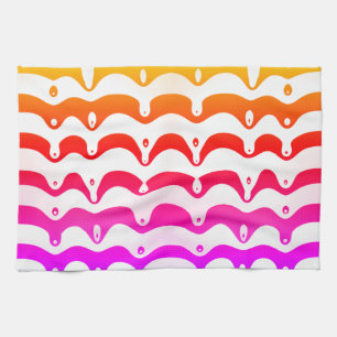 Linge De Cuisine Stripes de Jazzy Tropical
