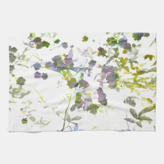 Linge De Cuisine Style de couleur de l'eau fleur romantique design