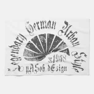 Linge De Cuisine Style urbain allemand légendaire