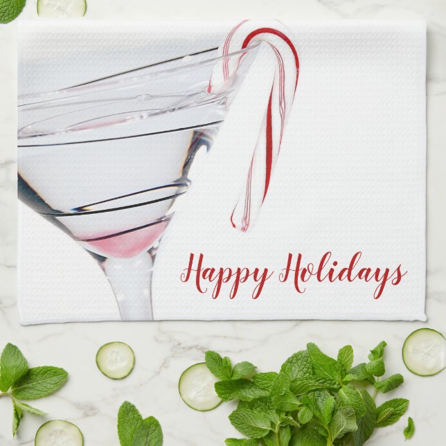Linge De Cuisine Sucre de canne En Verre Martini (Plié)