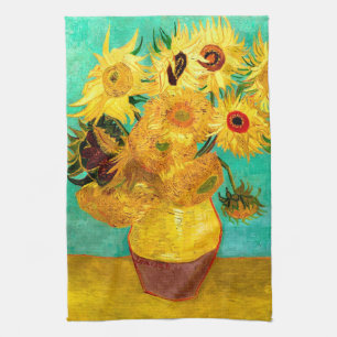 Linge De Cuisine Sunflowers (F455) Van Gogh Fine Art