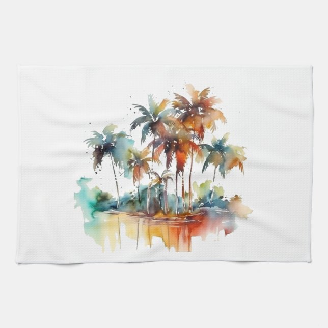 Linge De Cuisine Sunset Grove (Horizontal)